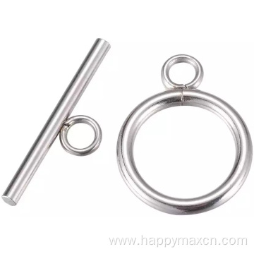 Stainless Steel OT Ending Toggle Clasps 20 pack